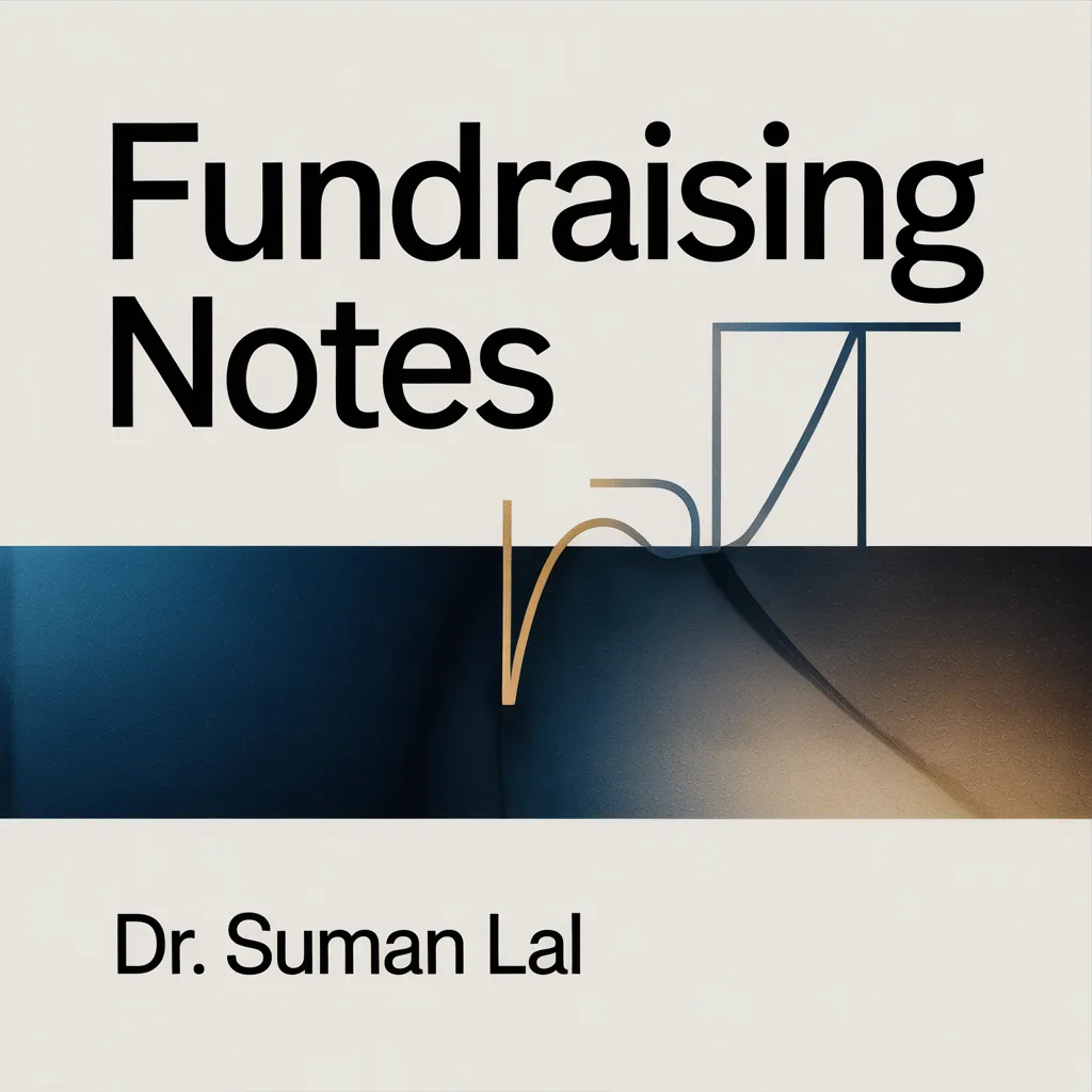 Fundraising Notes by Dr. Suman Lal